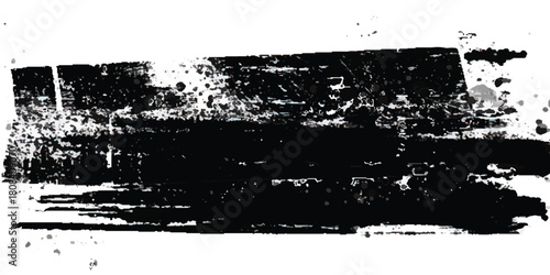 Abstract design with bundle of different ink brush strokes .Paintbrush set template. Grunge brushes collection. Brush stroke paint border in ,Dirty textures of banners, boxes, frames, Painted texture	