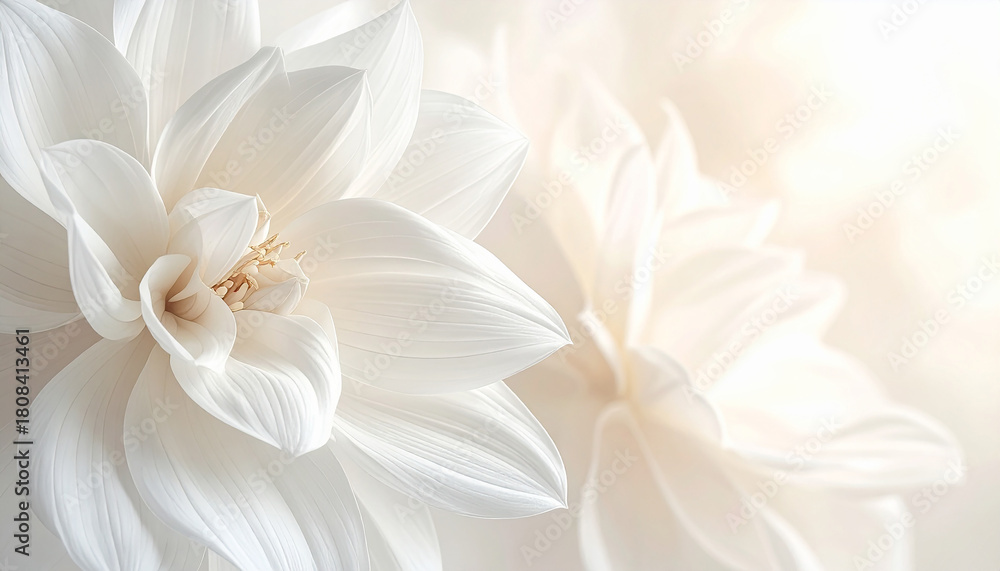 Obraz premium White flowers background, flowers background 