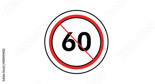 No Speed Limit: A classic road sign warns of speed limit. 