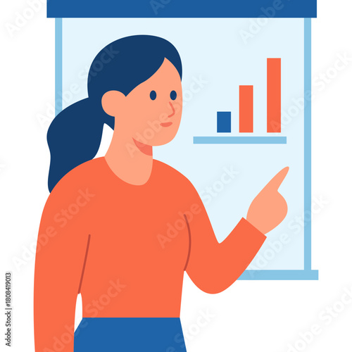 Flat Business People