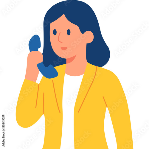 Flat Business People