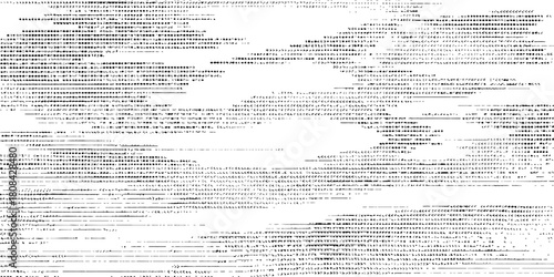 Abstract grunge background with black newspaper text and open old dictionary page texture