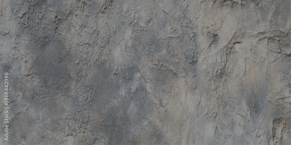 Naklejka premium A highly detailed abstract textured background featuring layers of distressed weathered paint in soft neutral tones of beige, gray.