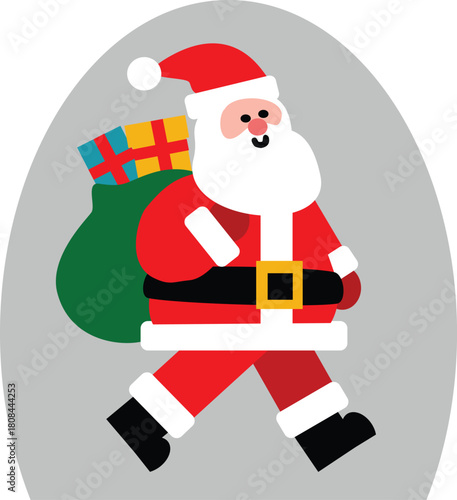 Santa and gift full 1