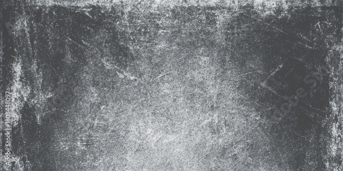 A monochrome high resolution texture featuring a heavily distressed and dark gray surface for wall and tails decor.