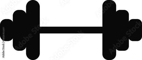 Barbell Icon for Fitness and Training