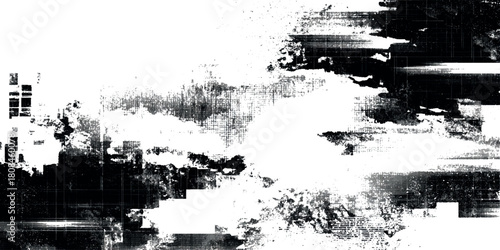 Grunge papercut texture featuring distressed, torn paper edges with authentic rough and weathered details.