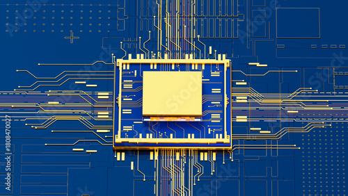 High-performance AI chip for 3D rendering