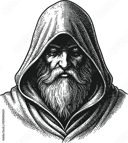 Dark silhouette of a distressed human head in profile view against a black background