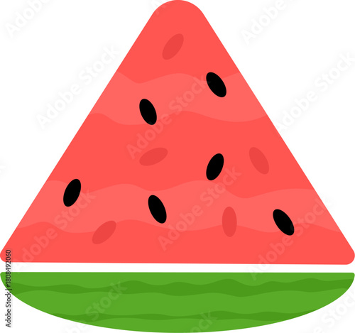 fresh watermelon slices