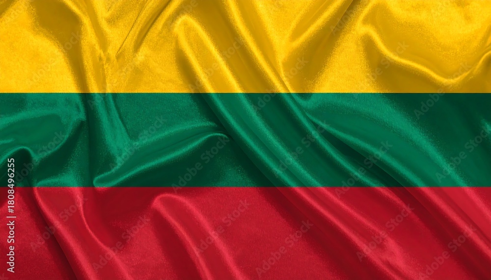 Obraz premium flag of Lithuania