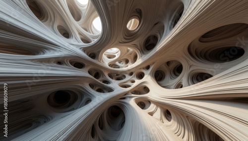 Fototapeta Naklejka Na Ścianę i Meble -  Porous organic structure