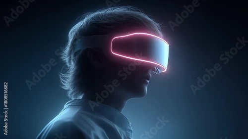 Futuristic VR Device Experience