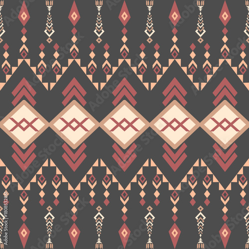 Basic Flower Shape Vector geometric pattern with retro-inspired shapes, trendy color palette, and versatile layout. Great for digital art, poster design, and textile print