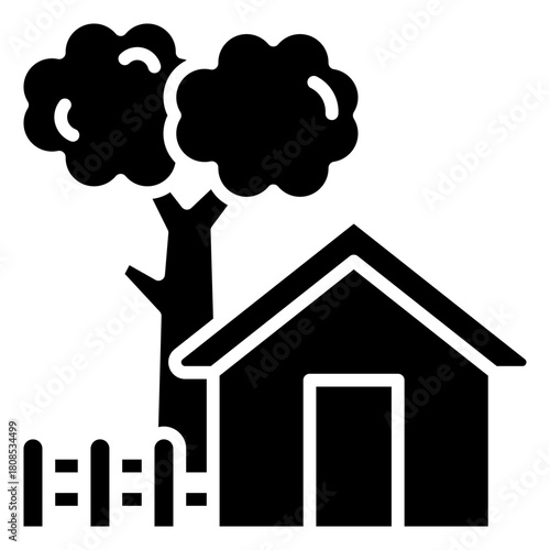 Rural  Icon Element For Design