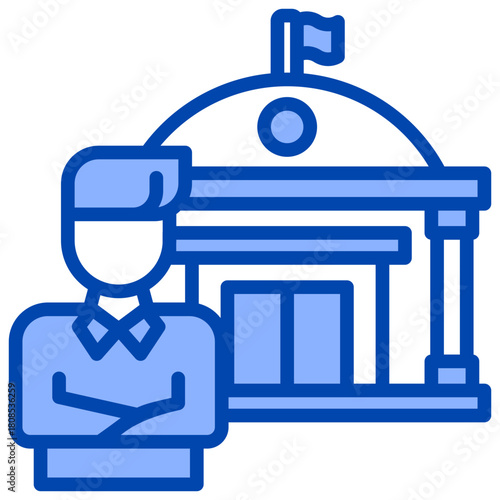 Governance  Icon Element For Design