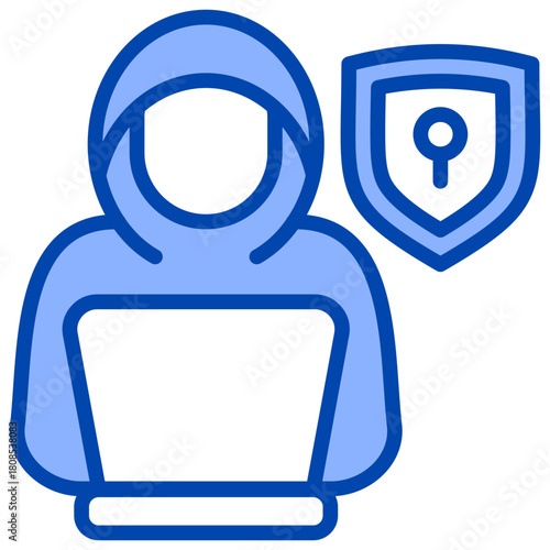 Cybersecurity  Icon Element For Design