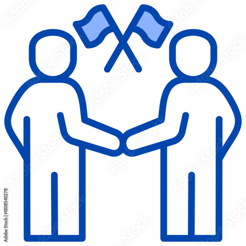 Diplomacy  Icon Element For Design