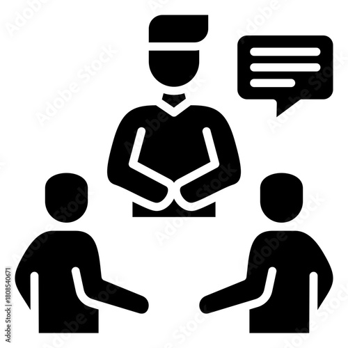 Counseling  Icon Element For Design