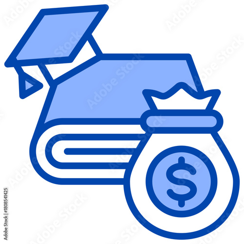 Education Funding  Icon Element For Design
