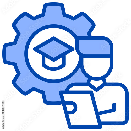 Apprenticeship  Icon Element For Design