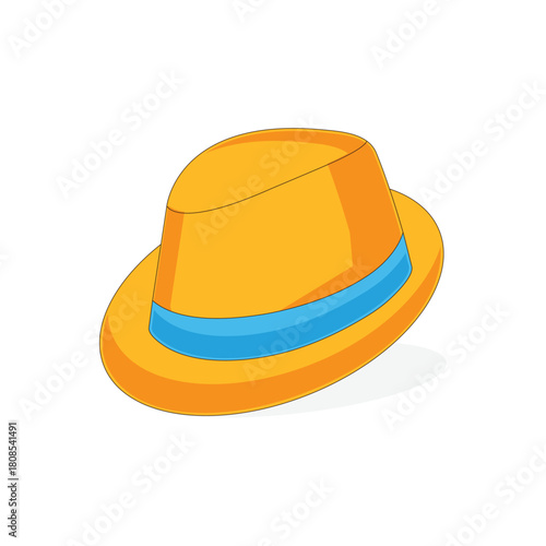 Colorful icon for hat