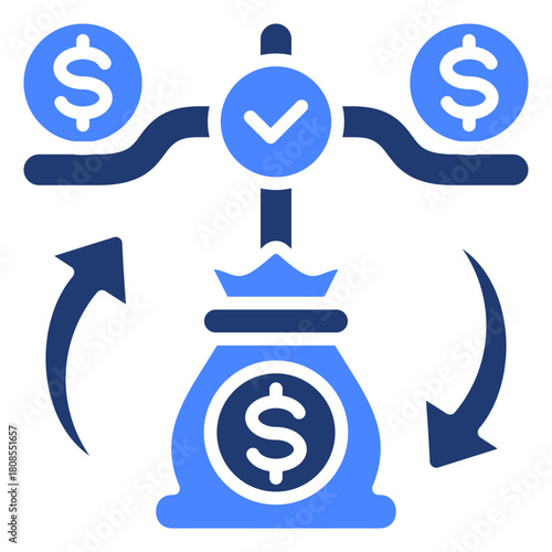Balance Icon Element For Design