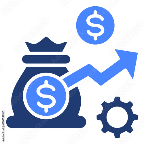 Optimization Icon Element For Design