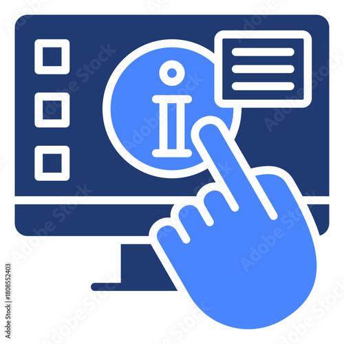 Self Service Icon Element For Design