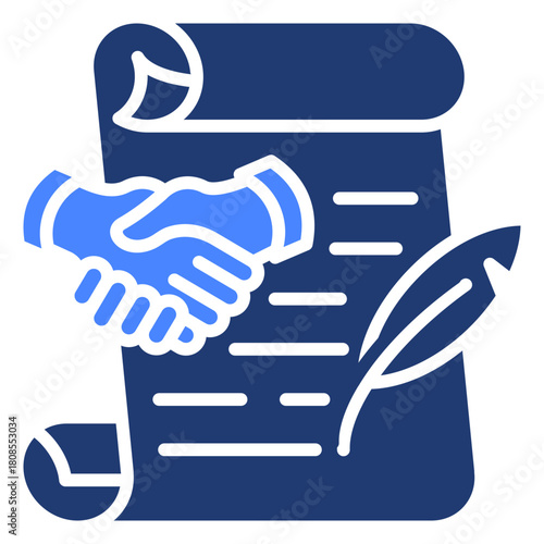 Policy Icon Element For Design