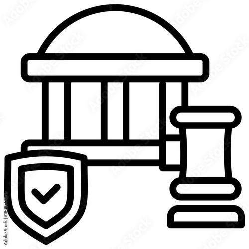 Regulation Icon Element For Design