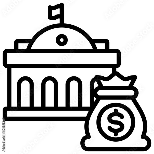 Budget Icon Element For Design