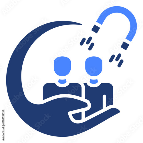 Customer Engagement Icon Element For Design