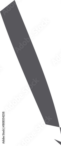 Continuous curves line art transparent background