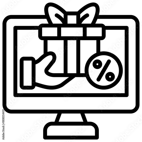 Loyalty Program Icon Element For Design