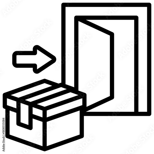 Entry Icon Element For Design