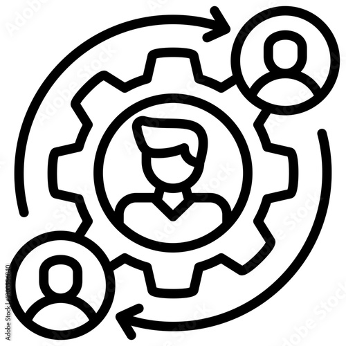 Turnover Icon Element For Design