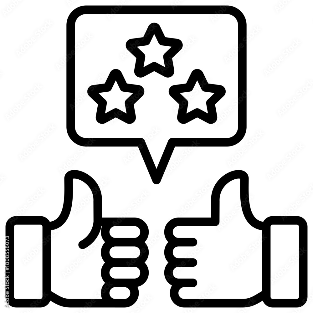 Obraz premium Reputation Icon