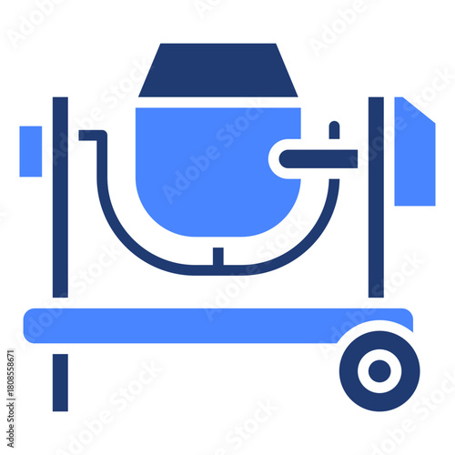 Concrete Icon Element For Design