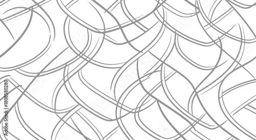 Abstract background featuring flowing gray lines and curved shapes creating a dynamic pattern