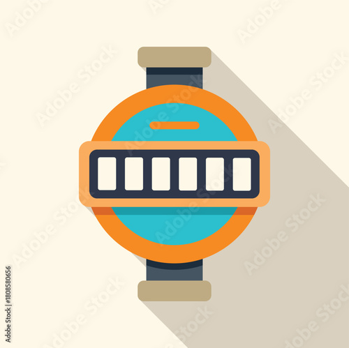 Water meter is measuring water consumption, featuring a digital display and connected to pipes for efficient utility management