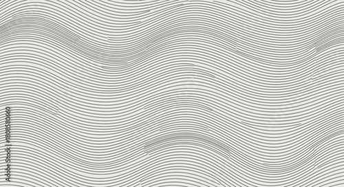 Gentle undulation of parallel lines forming a minimalist textured background graphic