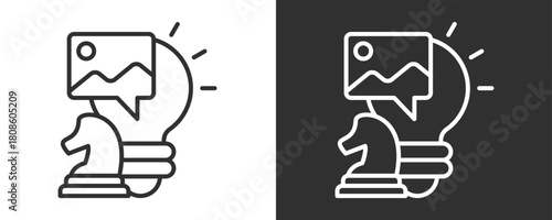 Content Icon Set Vector Collection Isolated In Black And White