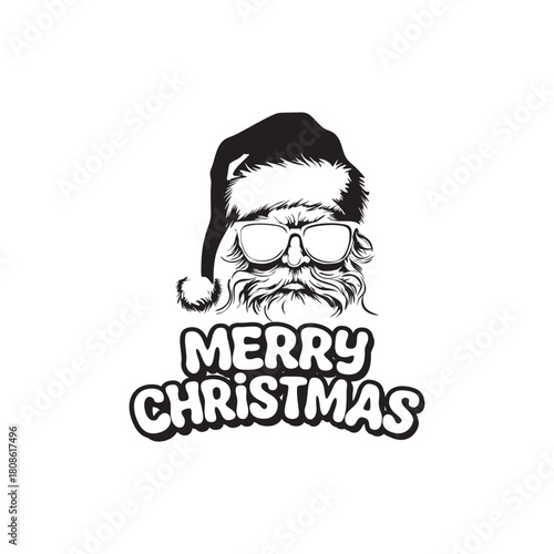 santa claus image for chrismast logo 