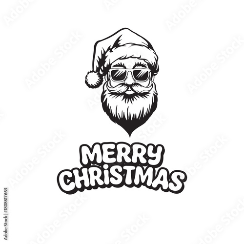 santa claus image for chrismast logo 
