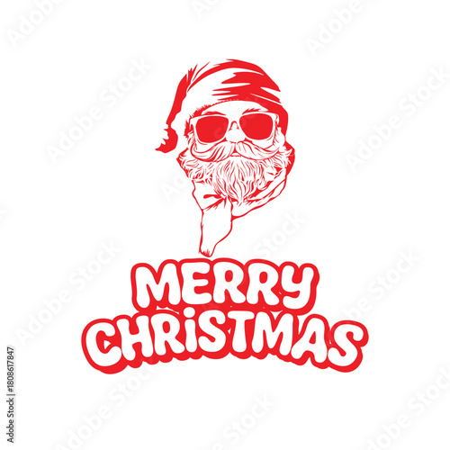 santa claus image for chrismast logo 