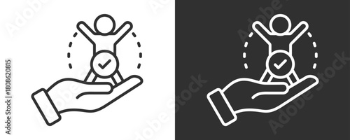 Accessibility Icon Set Vector Collection Isolated In Black And White