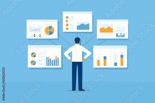 Data analysis and business intelligence dashboard review by professional analyst