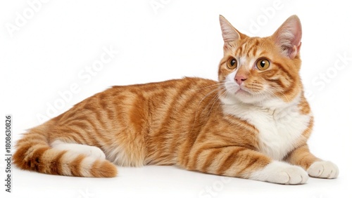 Wallpaper Mural Adorable British Shorthair kitten portrait with blue eyes, isolated on a white studio background Torontodigital.ca