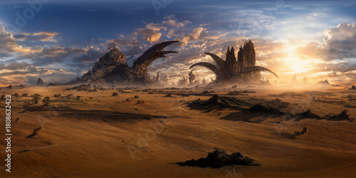 Wallpaper Mural Alien world 31 8K VR 360 Equirectangular Spherical Panorama Torontodigital.ca